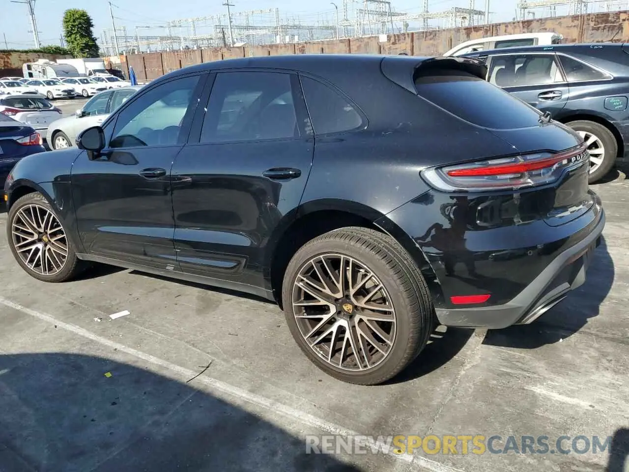 2 Photograph of a damaged car WP1AA2A51PLB21313 PORSCHE MACAN BASE 2023