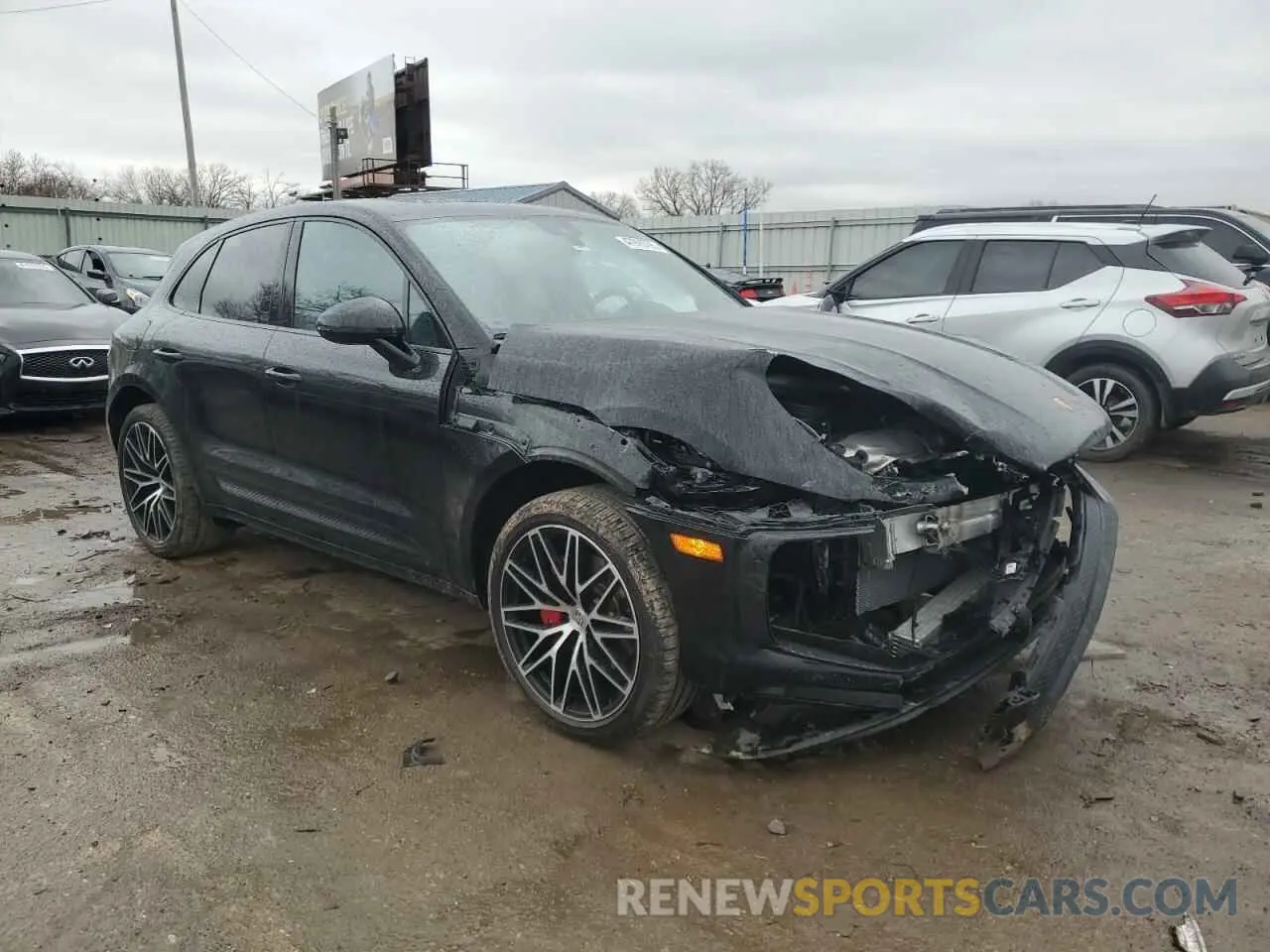 4 Photograph of a damaged car WP1AA2A52PLB07775 PORSCHE MACAN BASE 2023