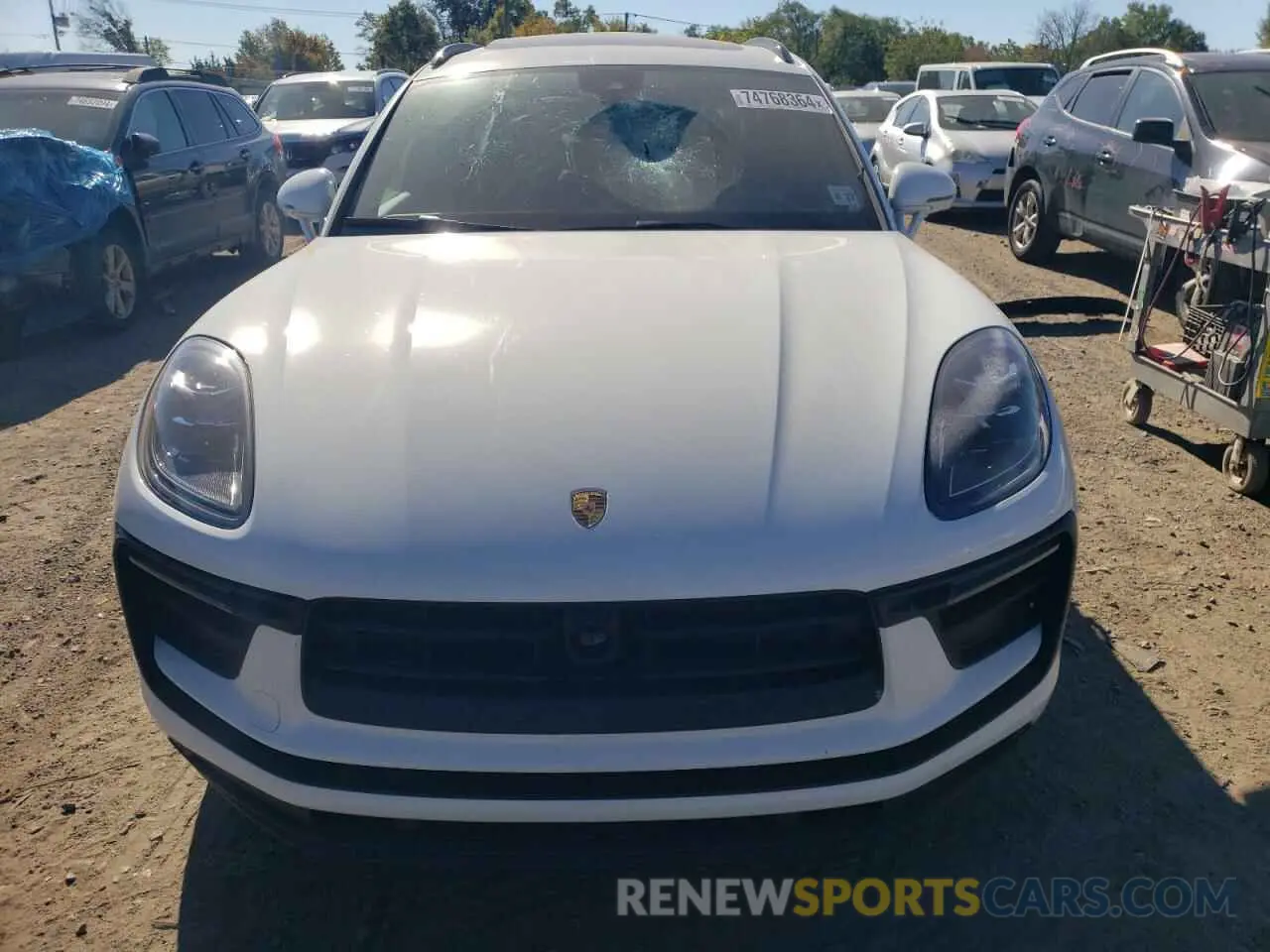 5 Фотография поврежденного автомобиля WP1AA2A53PLB00737 PORSCHE MACAN BASE 2023