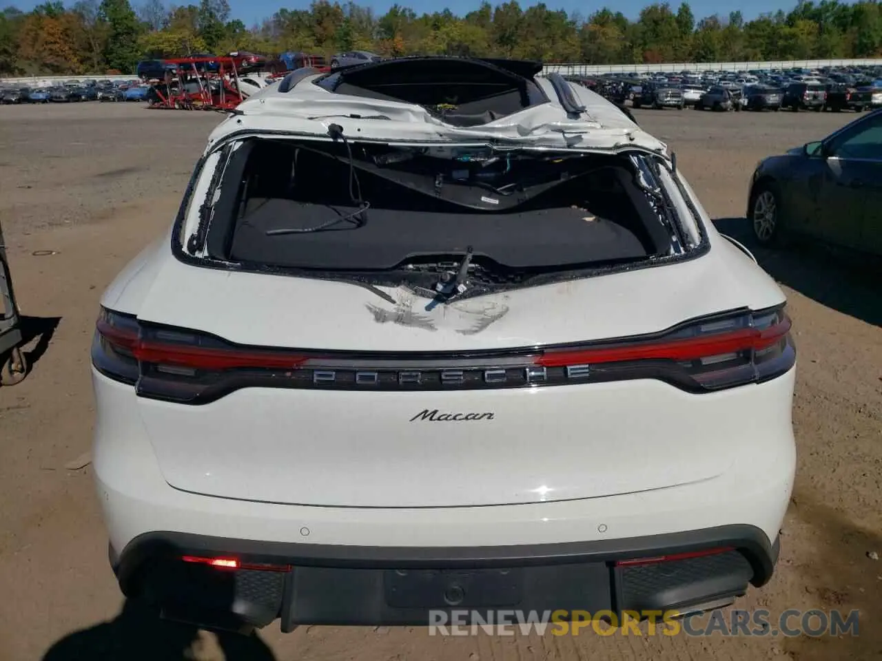 6 Фотография поврежденного автомобиля WP1AA2A53PLB00737 PORSCHE MACAN BASE 2023