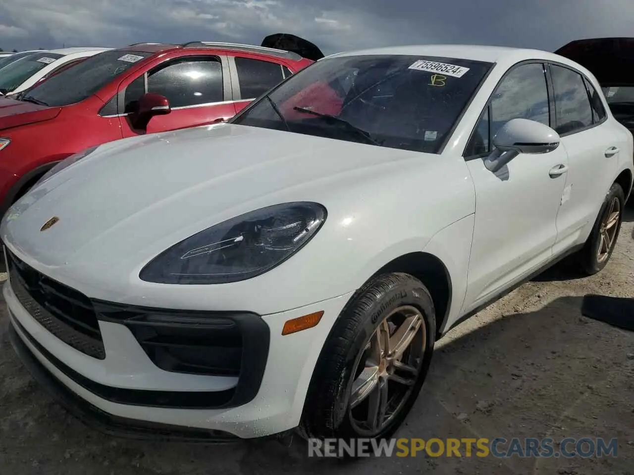 1 Photograph of a damaged car WP1AA2A53PLB08479 PORSCHE MACAN BASE 2023