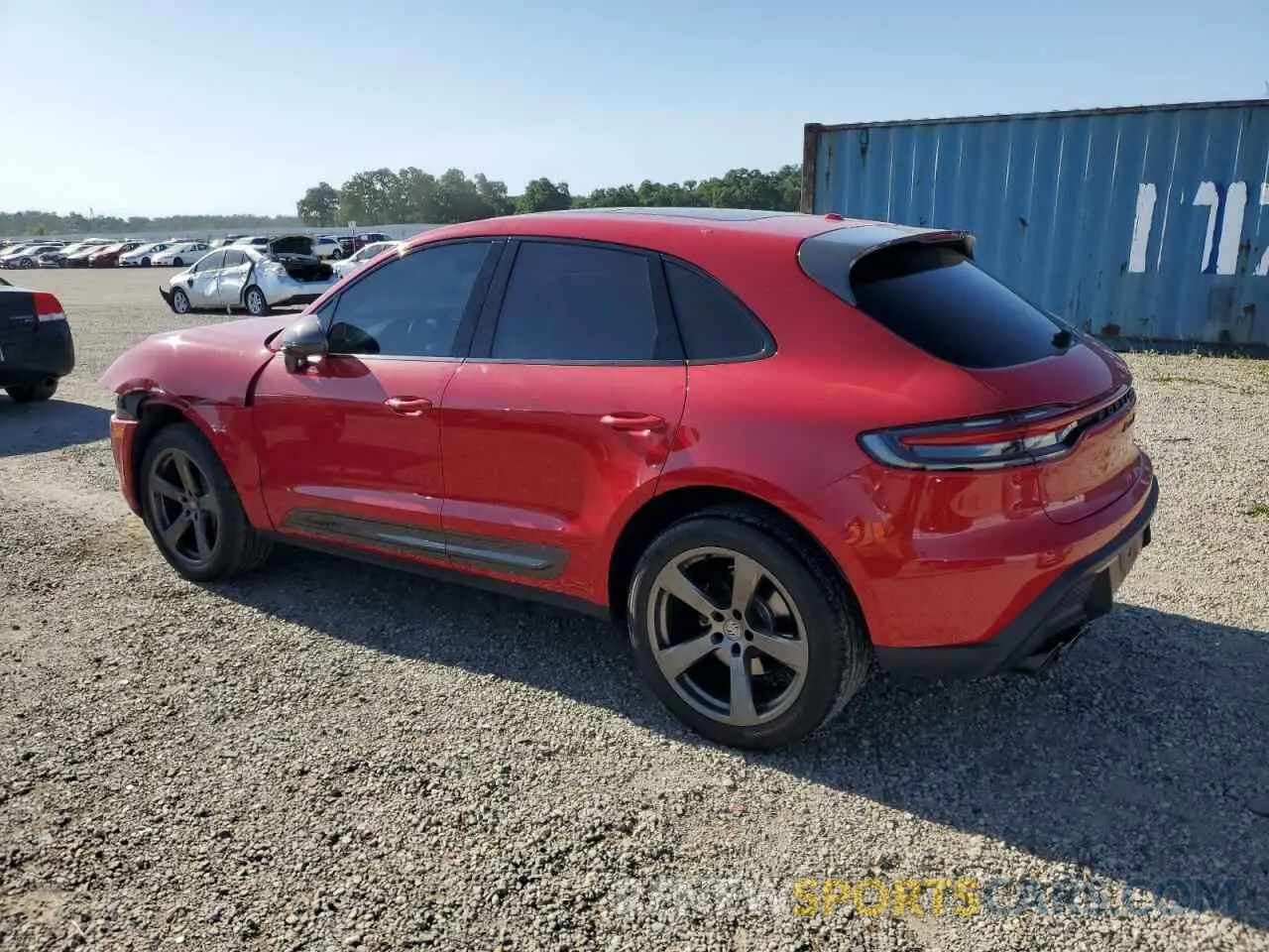 2 Photograph of a damaged car WP1AA2A53PLB21801 PORSCHE MACAN BASE 2023