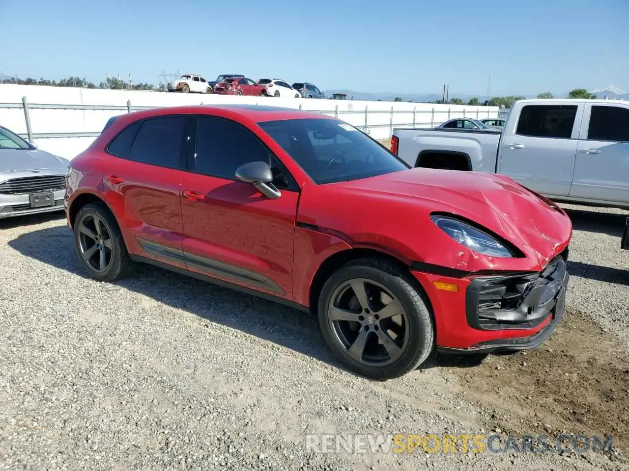 4 Photograph of a damaged car WP1AA2A53PLB21801 PORSCHE MACAN BASE 2023