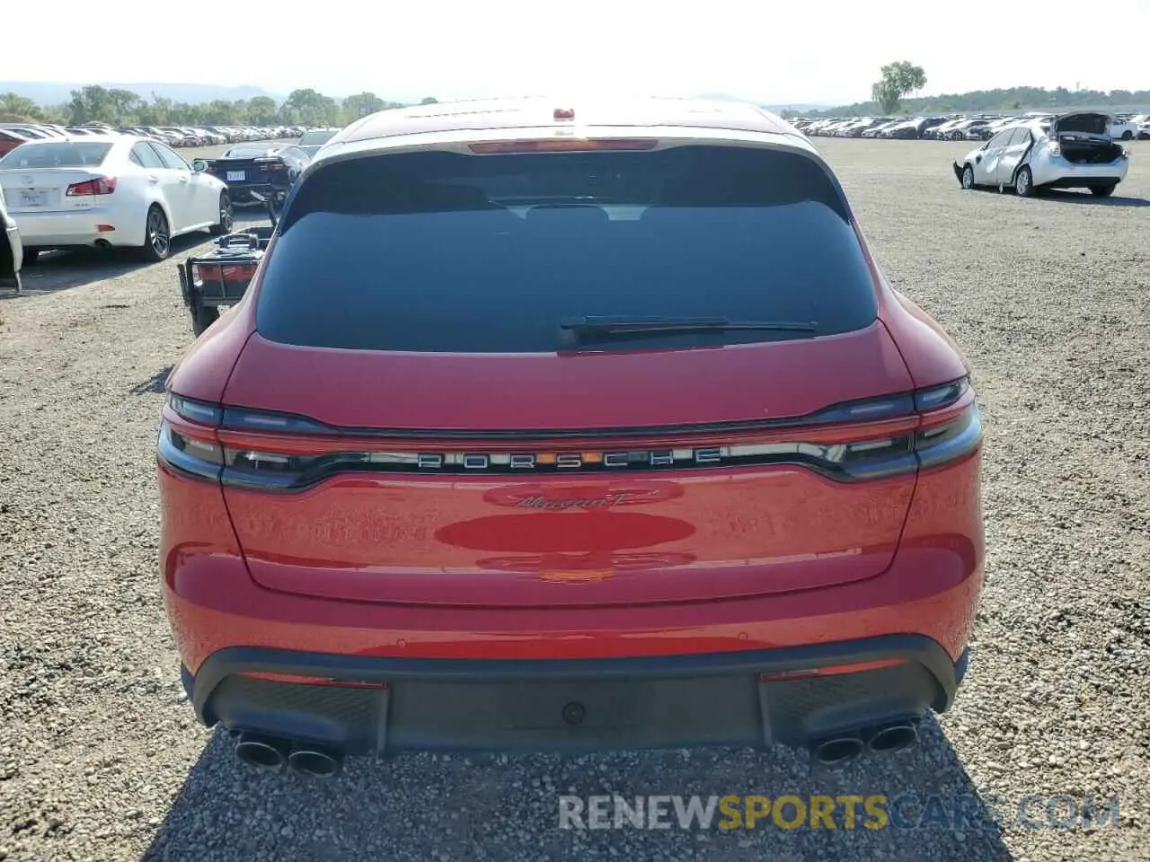 6 Photograph of a damaged car WP1AA2A53PLB21801 PORSCHE MACAN BASE 2023