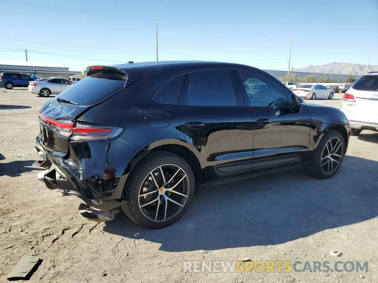 3 Фотография поврежденного автомобиля WP1AA2A54PLB15442 PORSCHE MACAN BASE 2023