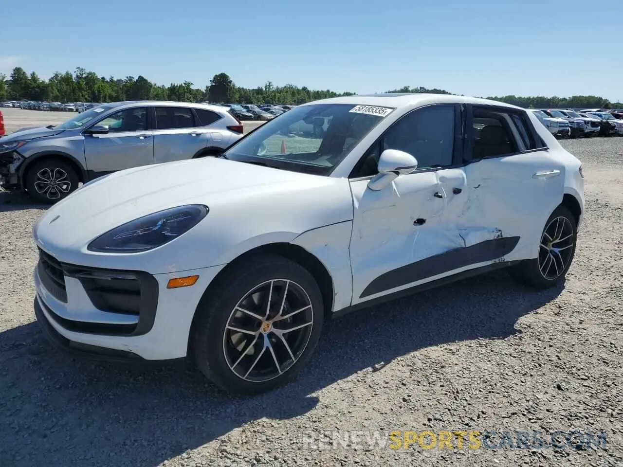 1 Photograph of a damaged car WP1AA2A55PLB00528 PORSCHE MACAN BASE 2023