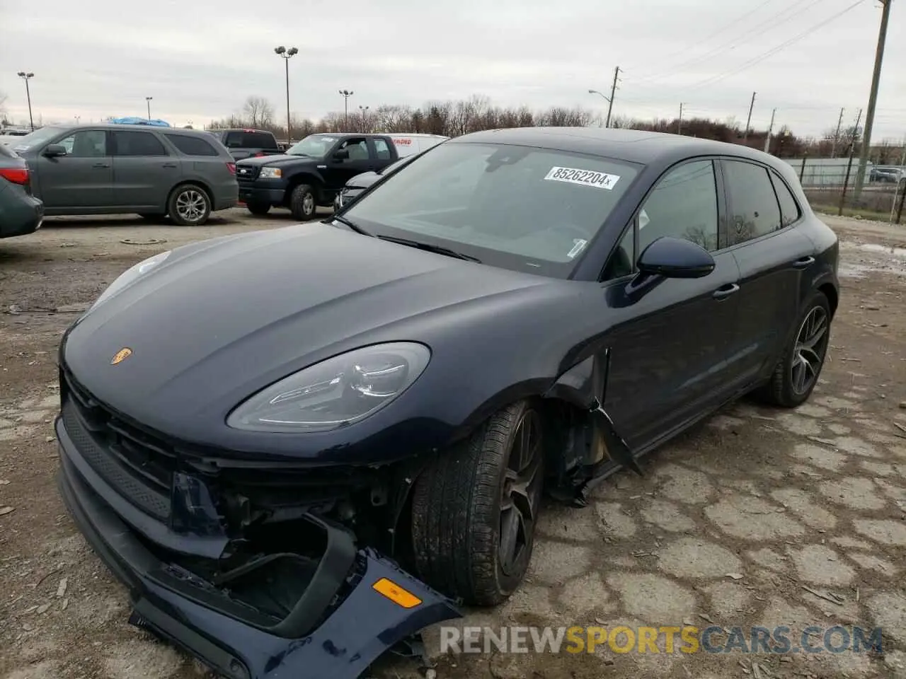 1 Photograph of a damaged car WP1AA2A56PLB04233 PORSCHE MACAN BASE 2023