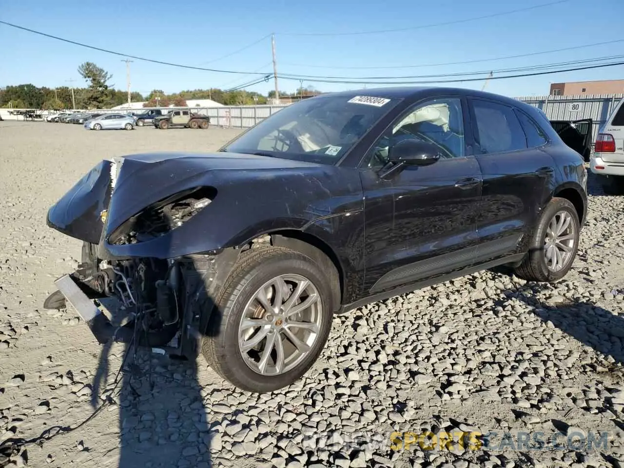 1 Photograph of a damaged car WP1AA2A56PLB09724 PORSCHE MACAN BASE 2023