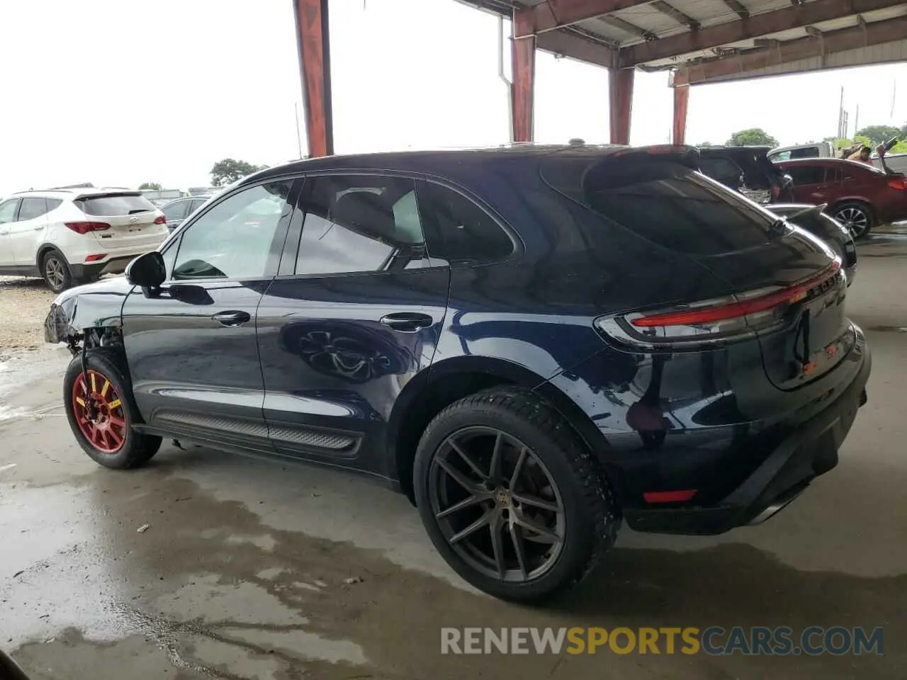 2 Photograph of a damaged car WP1AA2A59PLB02380 PORSCHE MACAN BASE 2023