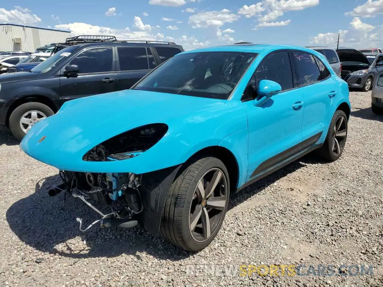 1 Фотография поврежденного автомобиля WP1AA2A5XPLB09144 PORSCHE MACAN BASE 2023