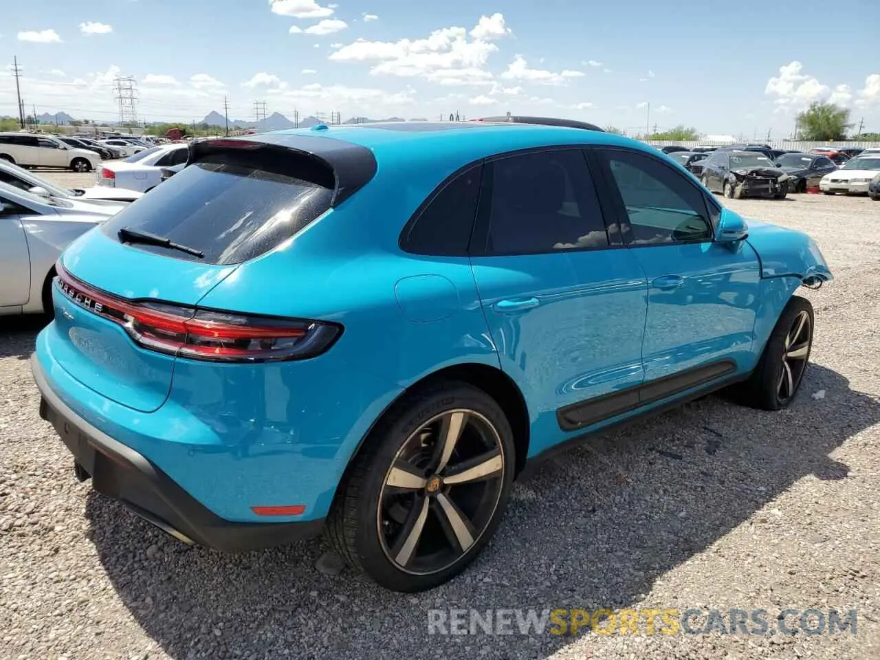 3 Фотография поврежденного автомобиля WP1AA2A5XPLB09144 PORSCHE MACAN BASE 2023
