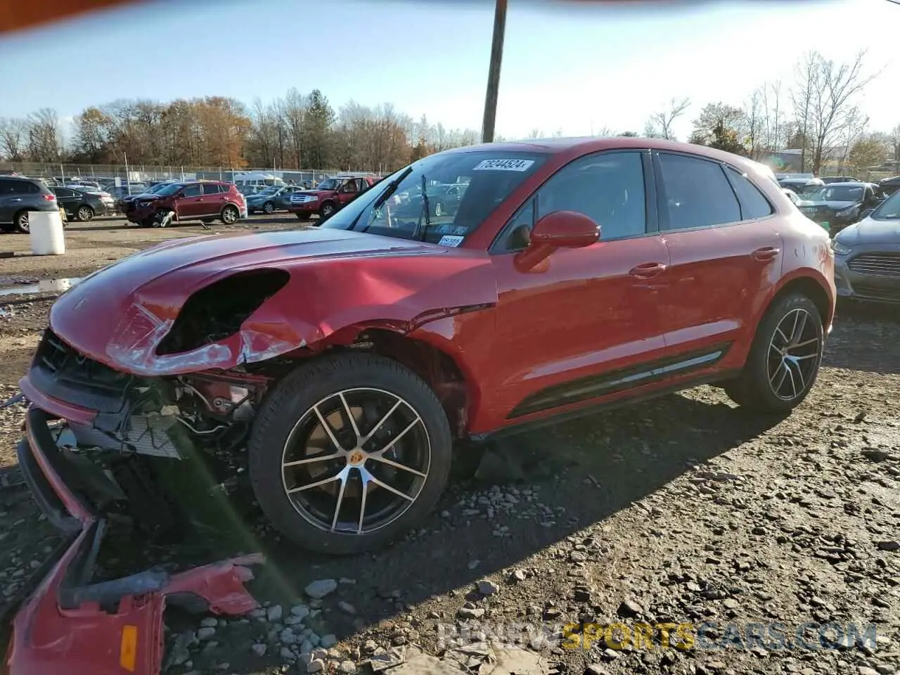 1 Фотография поврежденного автомобиля WP1AA2A50RLB17367 PORSCHE MACAN BASE 2024