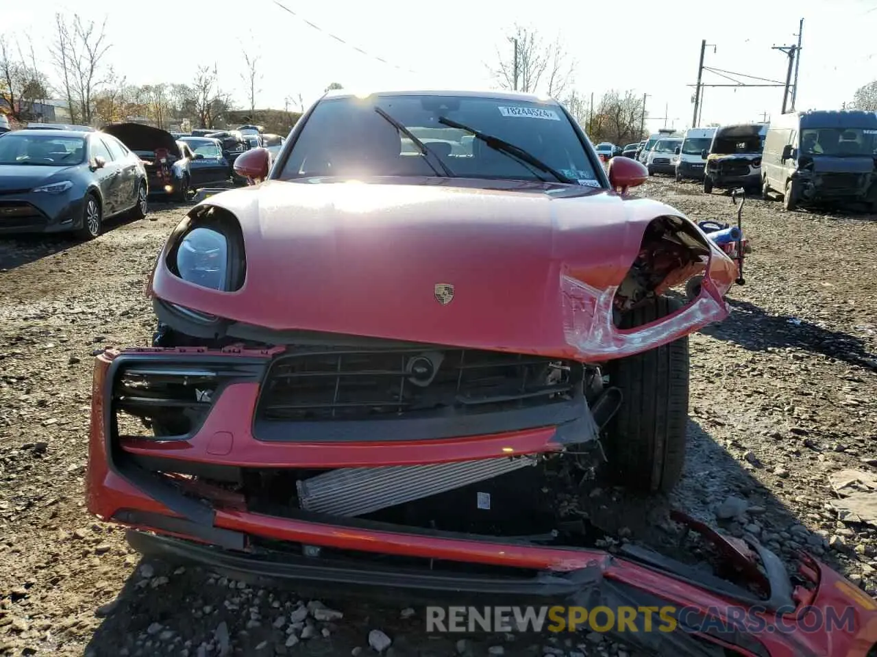 5 Фотография поврежденного автомобиля WP1AA2A50RLB17367 PORSCHE MACAN BASE 2024