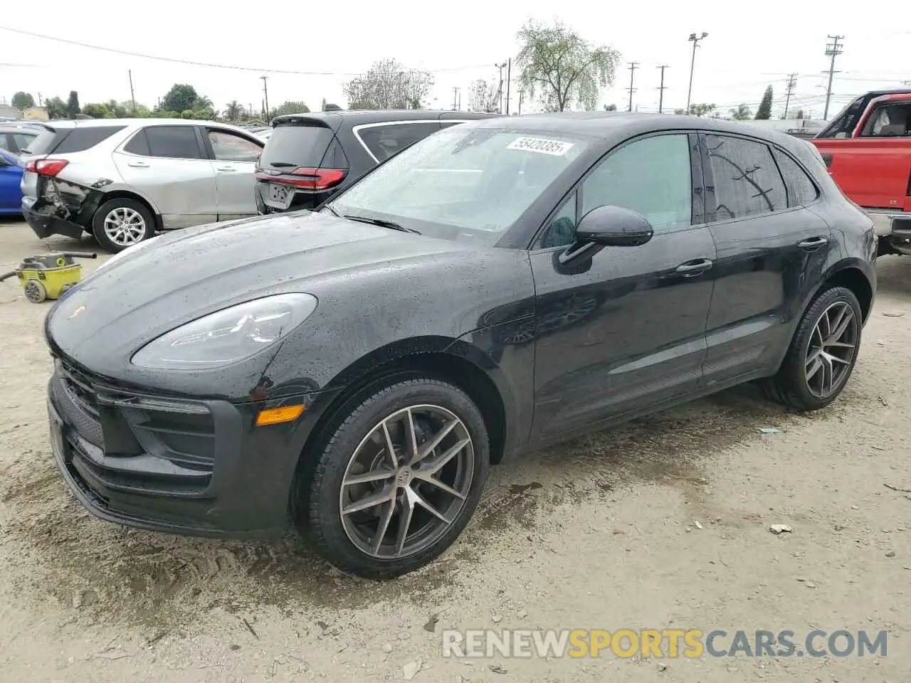 1 Photograph of a damaged car WP1AA2A51RLB12470 PORSCHE MACAN BASE 2024
