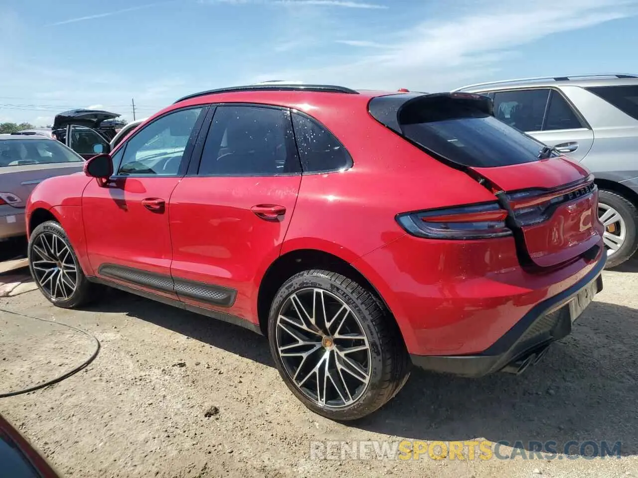 2 Photograph of a damaged car WP1AA2A52RLB11683 PORSCHE MACAN BASE 2024