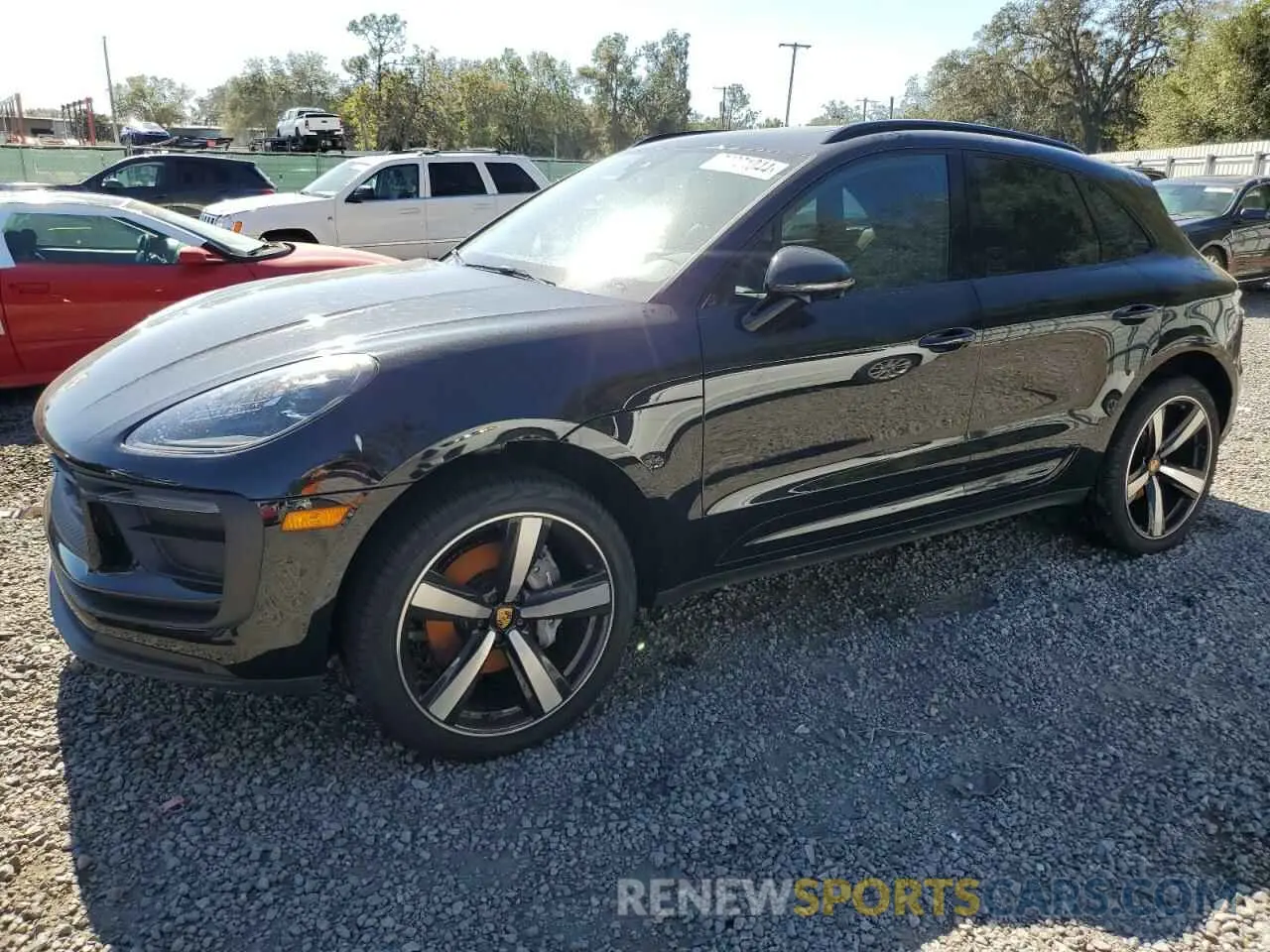 1 Photograph of a damaged car WP1AA2A52RLB15006 PORSCHE MACAN BASE 2024