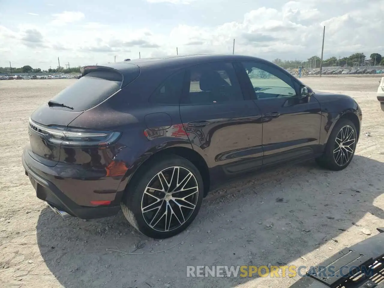 3 Photograph of a damaged car WP1AA2A53RLB14849 PORSCHE MACAN BASE 2024