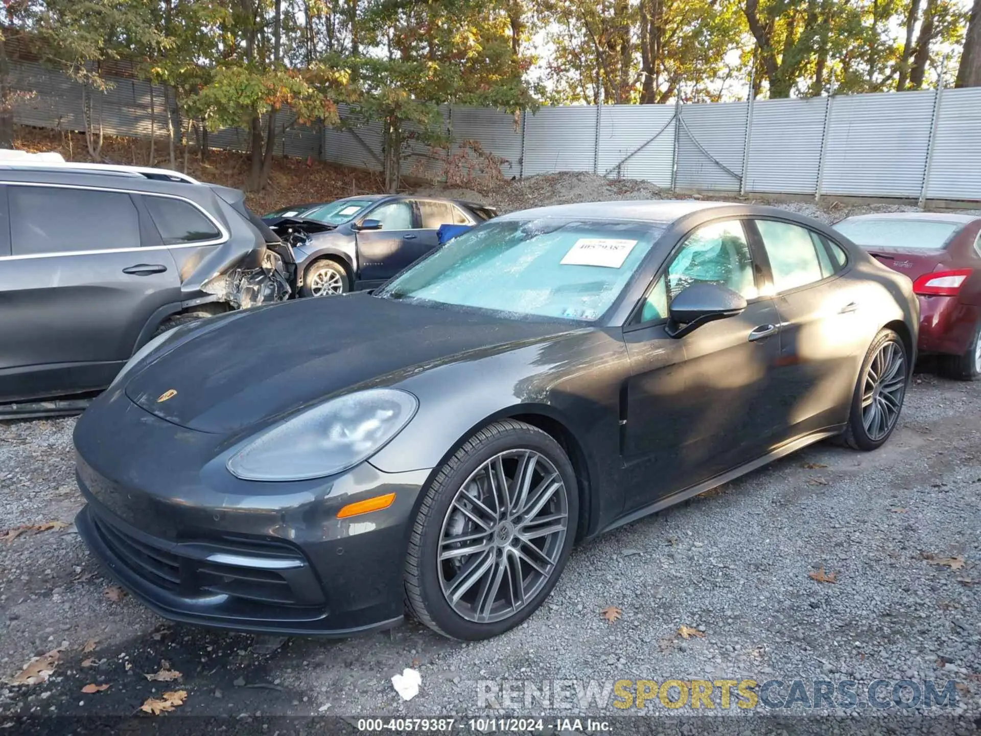 2 Photograph of a damaged car WP0AA2A74KL101794 PORSCHE PANAMERA 2019