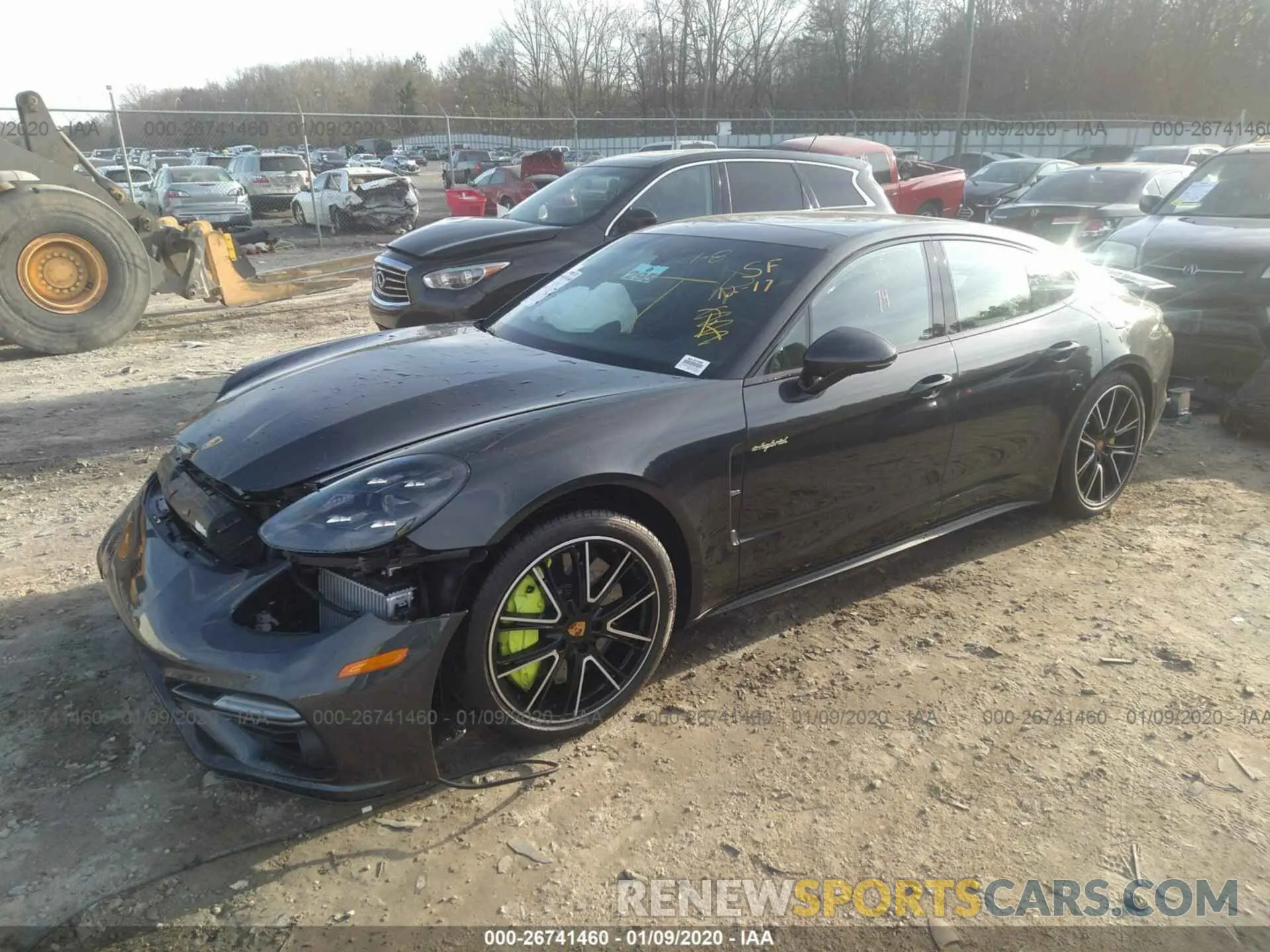 2 Фотография поврежденного автомобиля WP0AH2A70KL147280 PORSCHE PANAMERA 2019