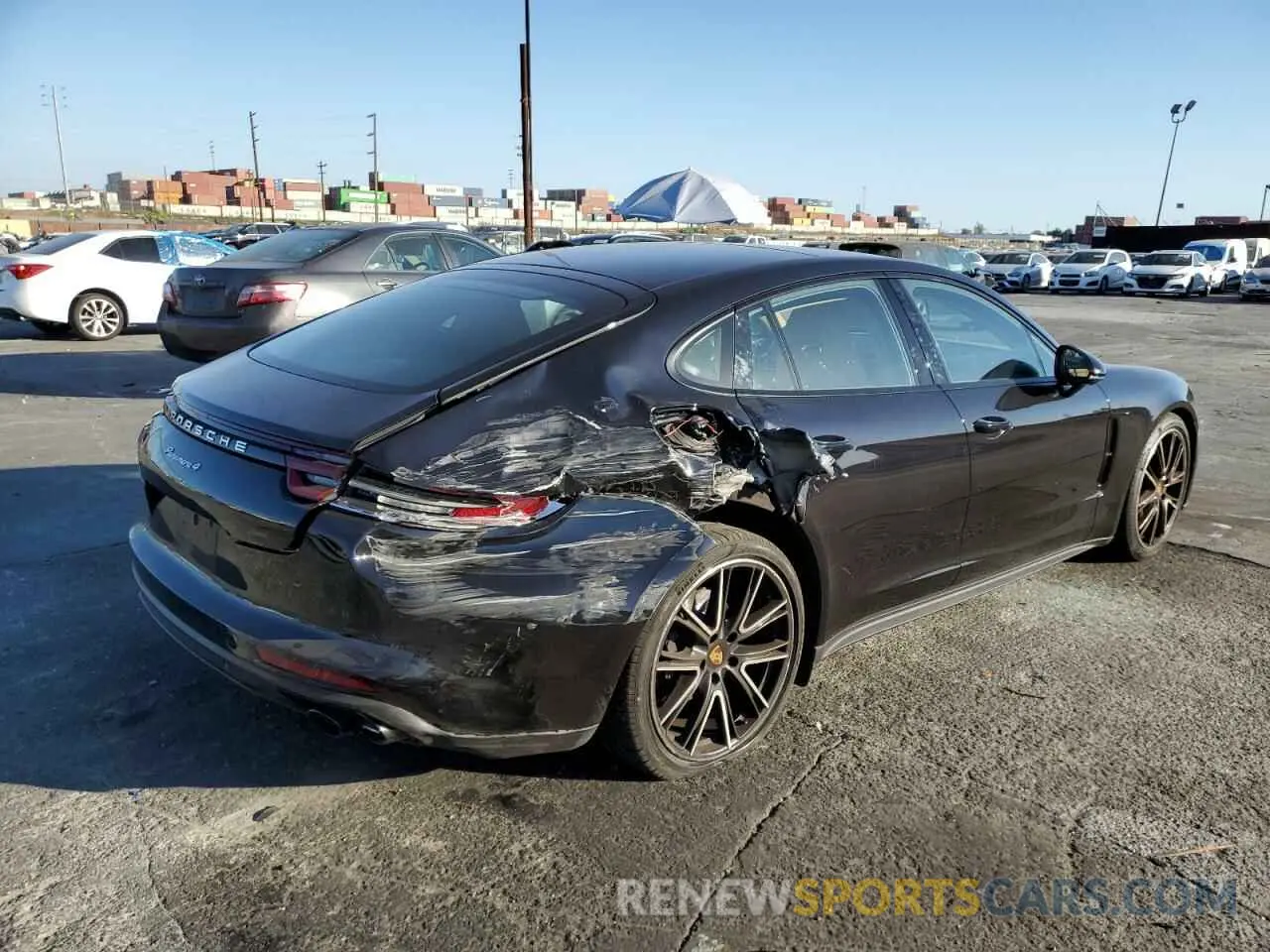 3 Фотография поврежденного автомобиля WP0AA2A72LL102086 PORSCHE PANAMERA 2020