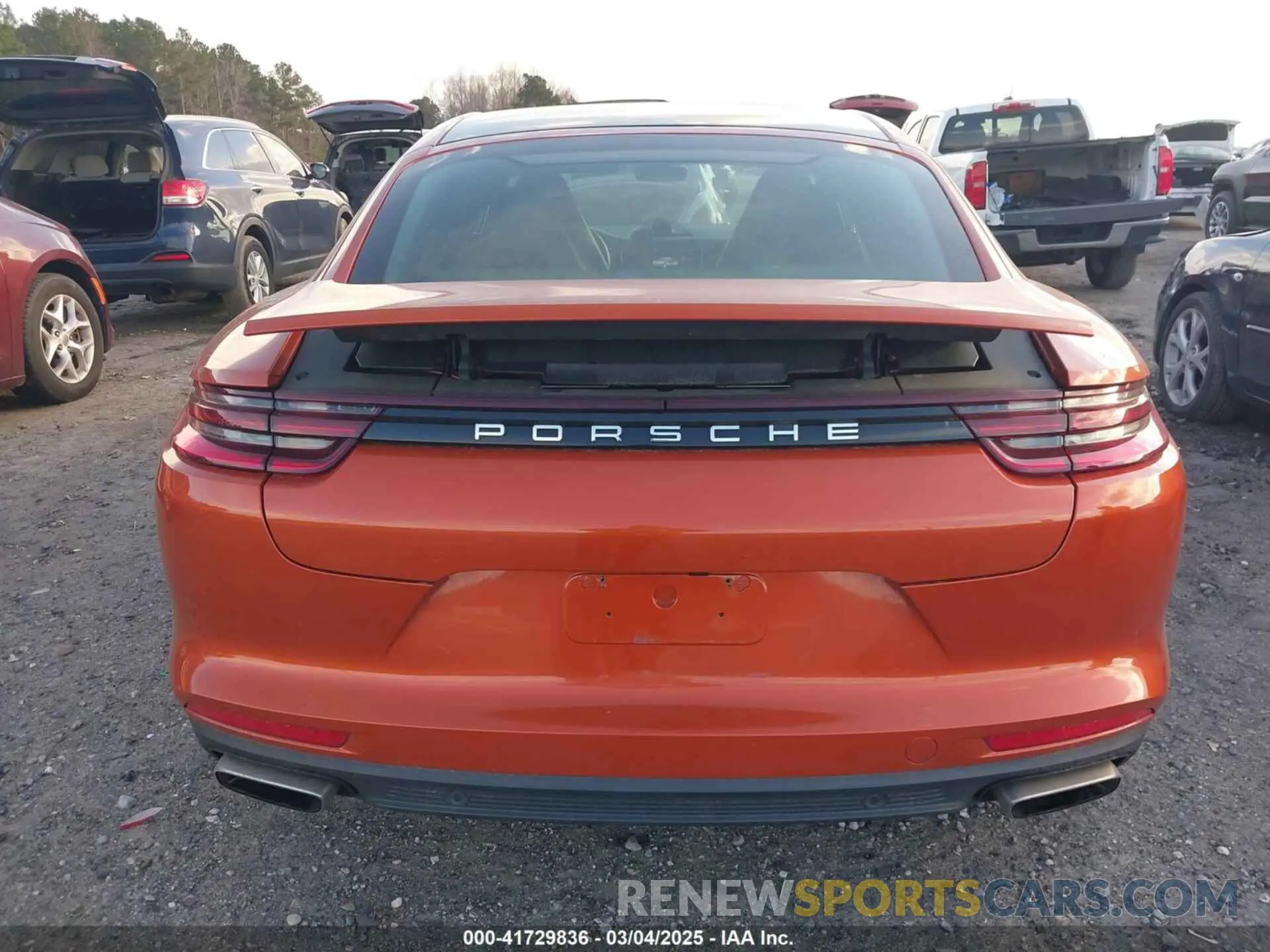 16 Photograph of a damaged car WP0AA2A72LL102430 PORSCHE PANAMERA 2020