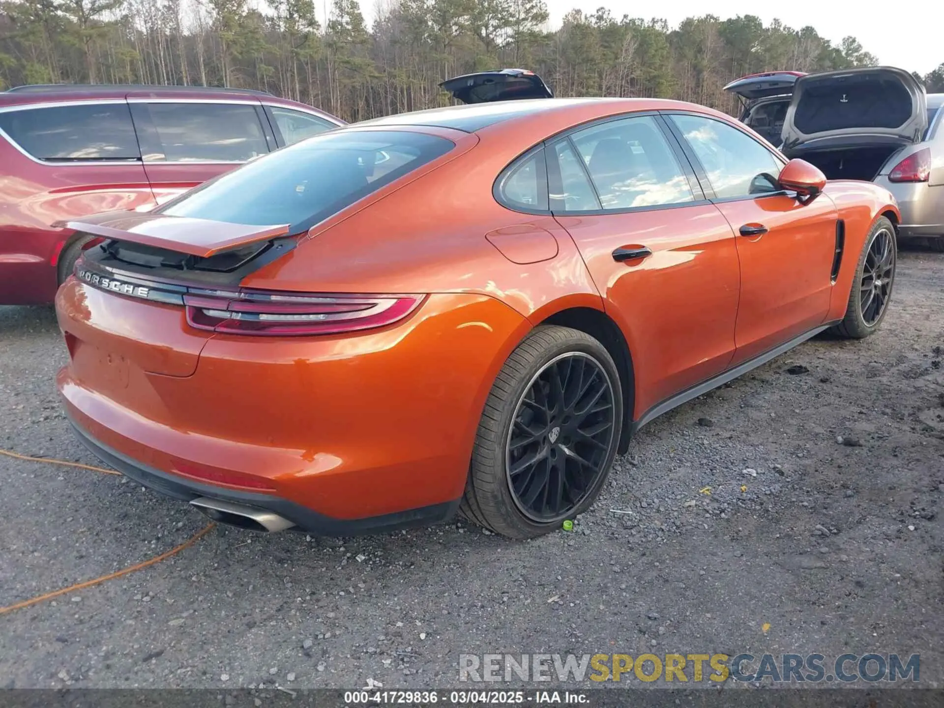 4 Photograph of a damaged car WP0AA2A72LL102430 PORSCHE PANAMERA 2020