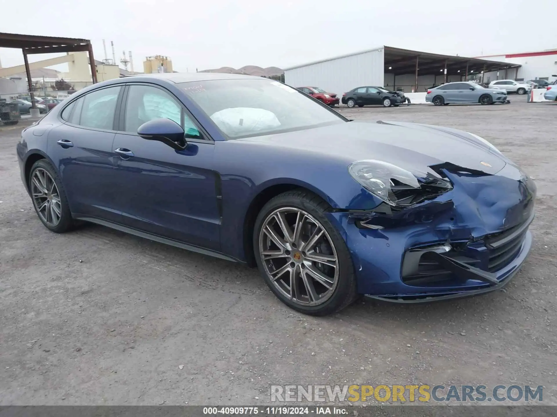1 Фотография поврежденного автомобиля WP0AA2A76LL103936 PORSCHE PANAMERA 2020
