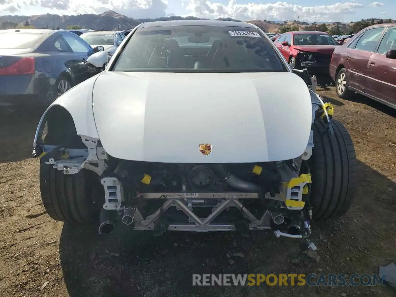 5 Фотография поврежденного автомобиля WP0AA2A77LL102939 PORSCHE PANAMERA 2020