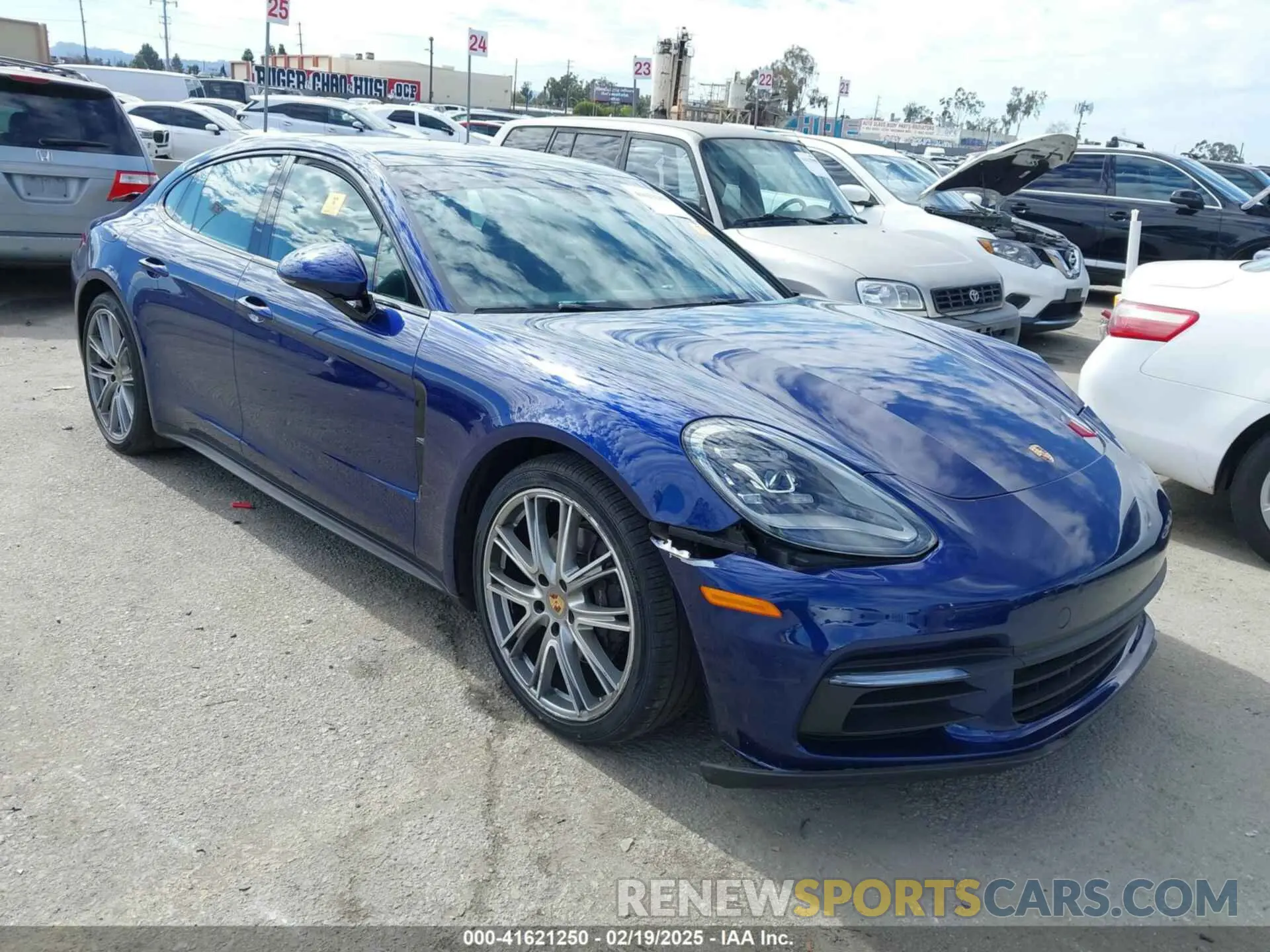 1 Фотография поврежденного автомобиля WP0AA2A7XLL101865 PORSCHE PANAMERA 2020