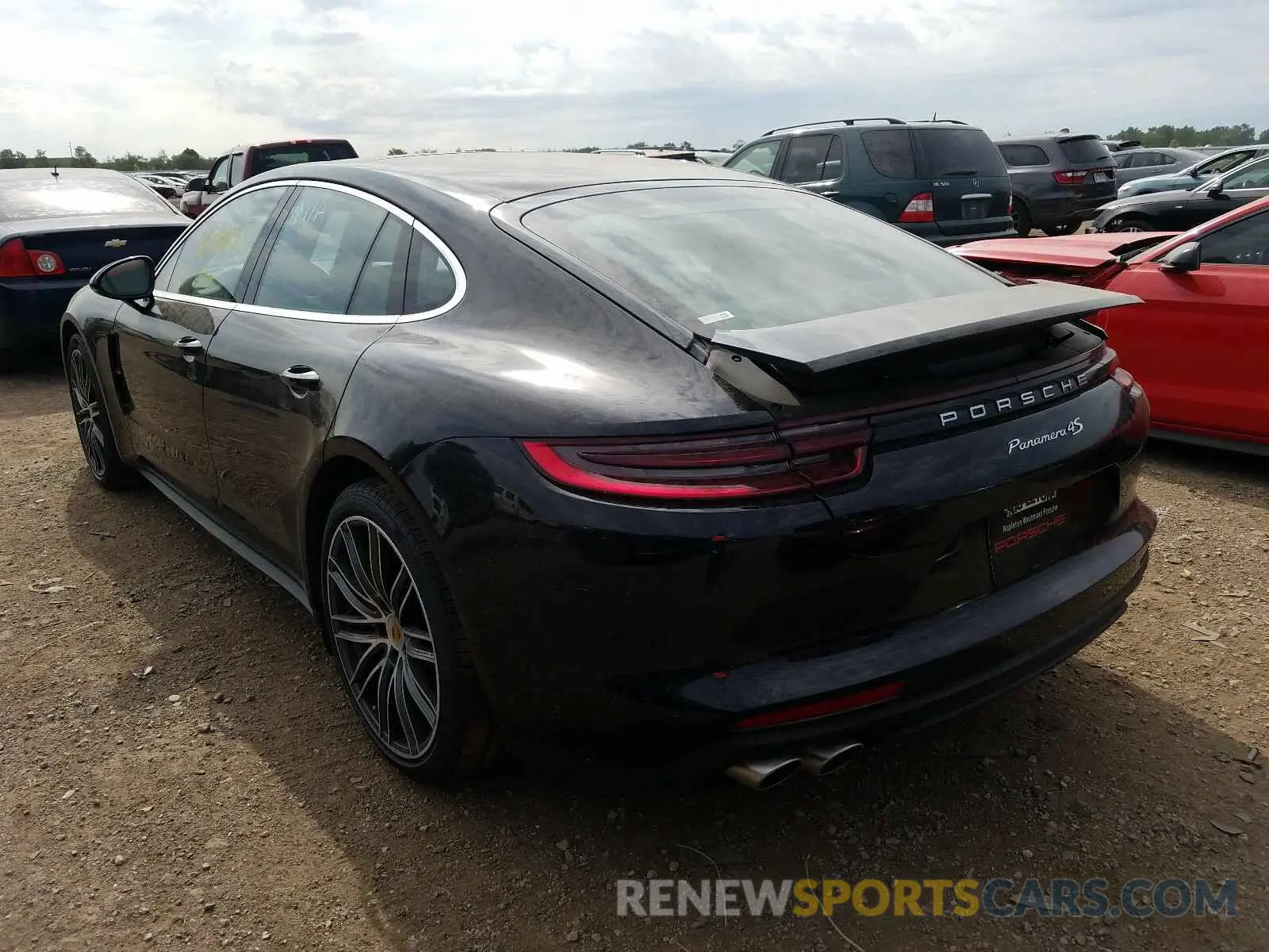 3 Photograph of a damaged car WP0AB2A71LL140504 PORSCHE PANAMERA 2020