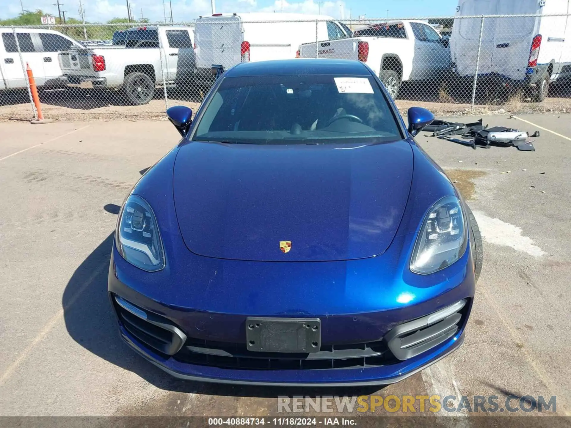 13 Фотография поврежденного автомобиля WP0AJ2A70ML116408 PORSCHE PANAMERA 2021