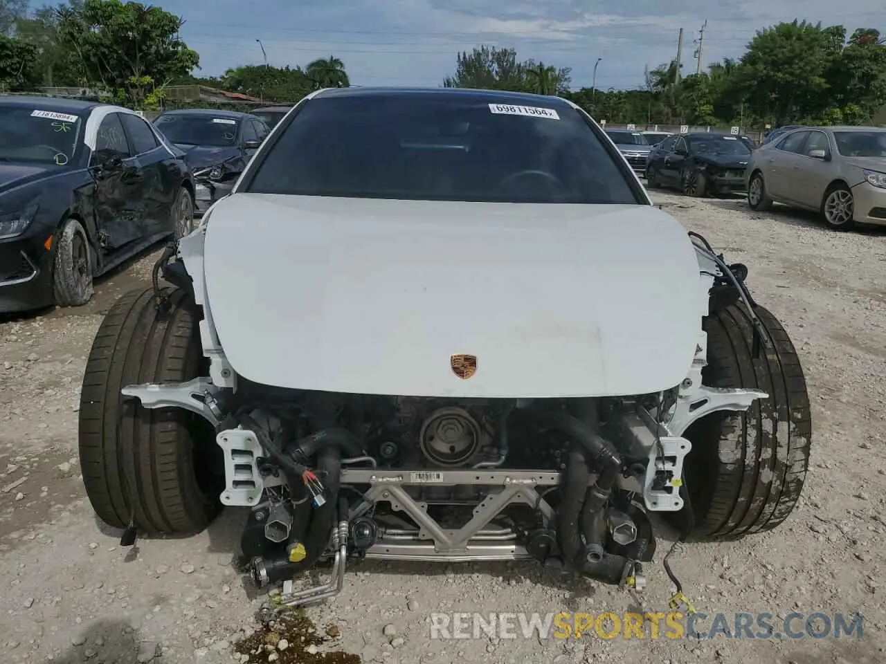 5 Photograph of a damaged car WP0AJ2A72ML112876 PORSCHE PANAMERA 2021