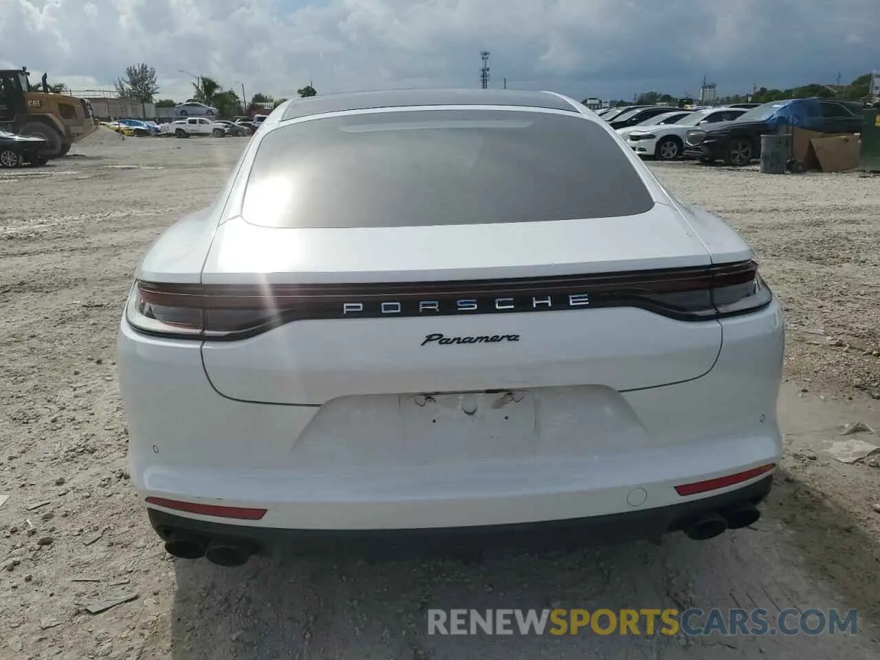 6 Photograph of a damaged car WP0AJ2A72ML112876 PORSCHE PANAMERA 2021