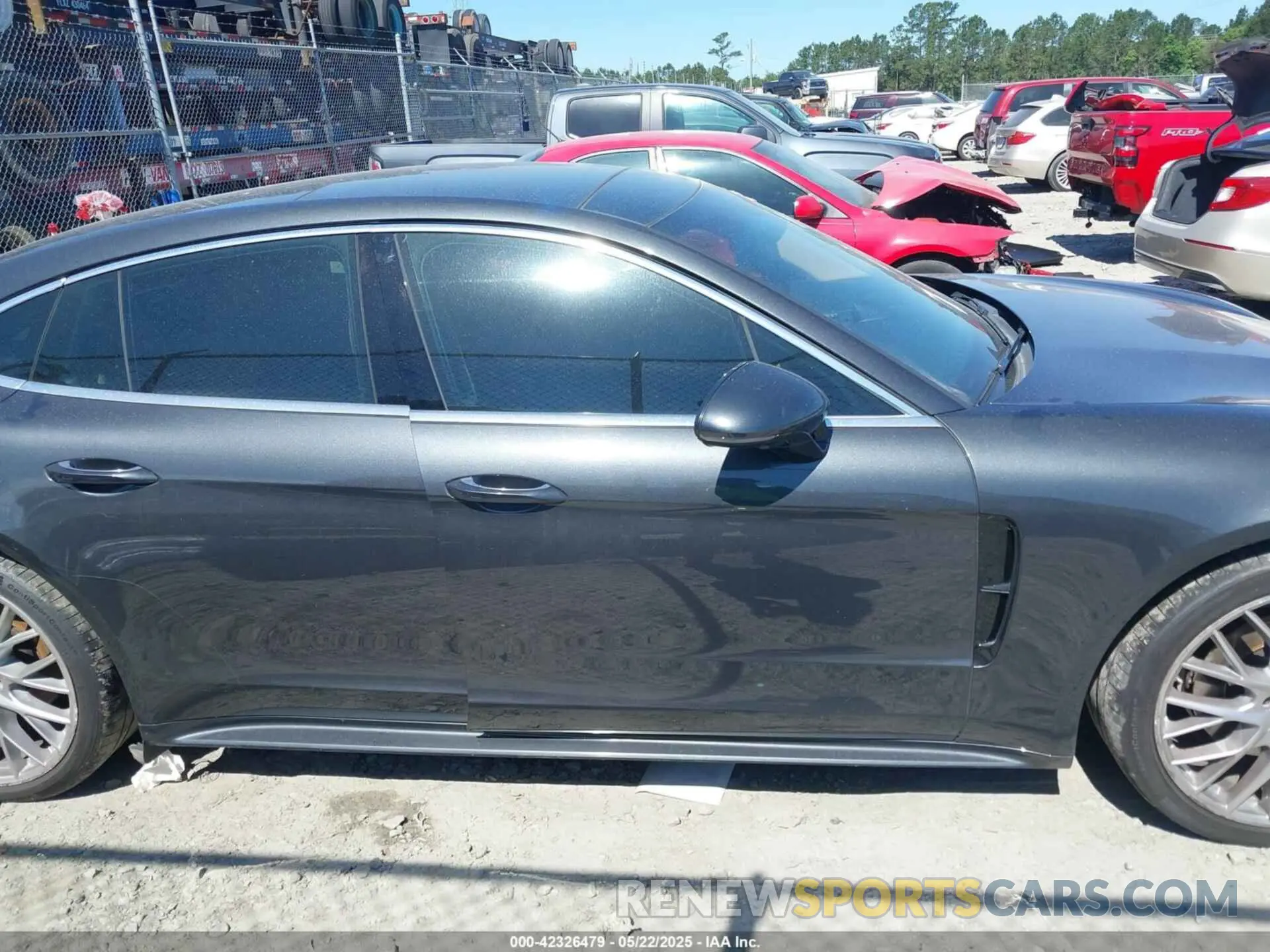 13 Photograph of a damaged car WP0AJ2A7XML121440 PORSCHE PANAMERA 2021