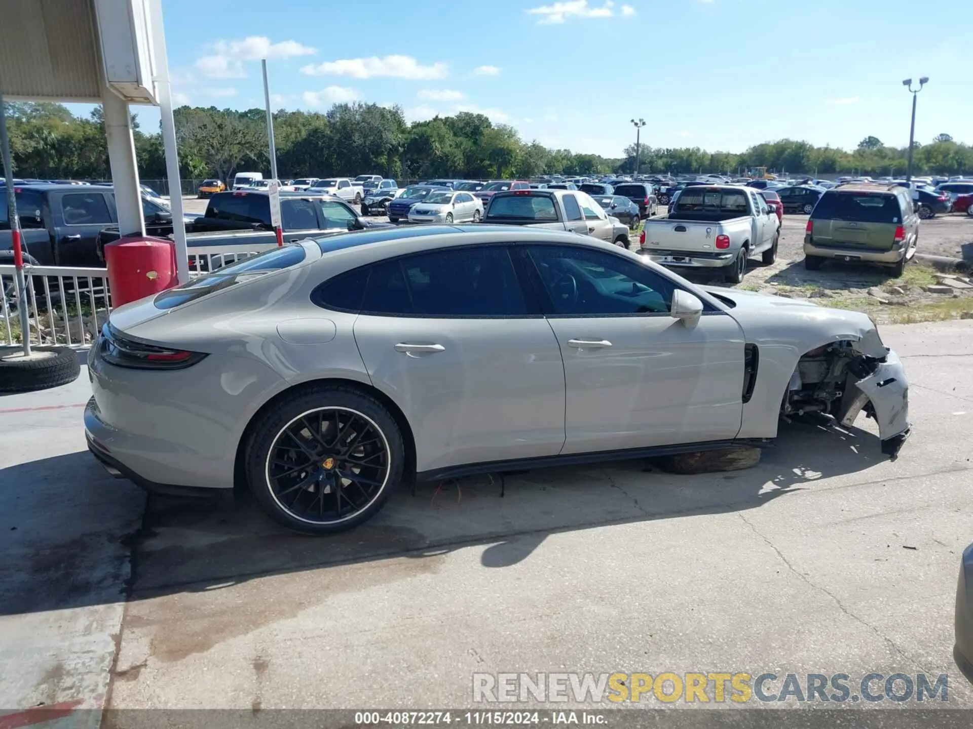 14 Фотография поврежденного автомобиля WP0AB2A73NL130222 PORSCHE PANAMERA 2022