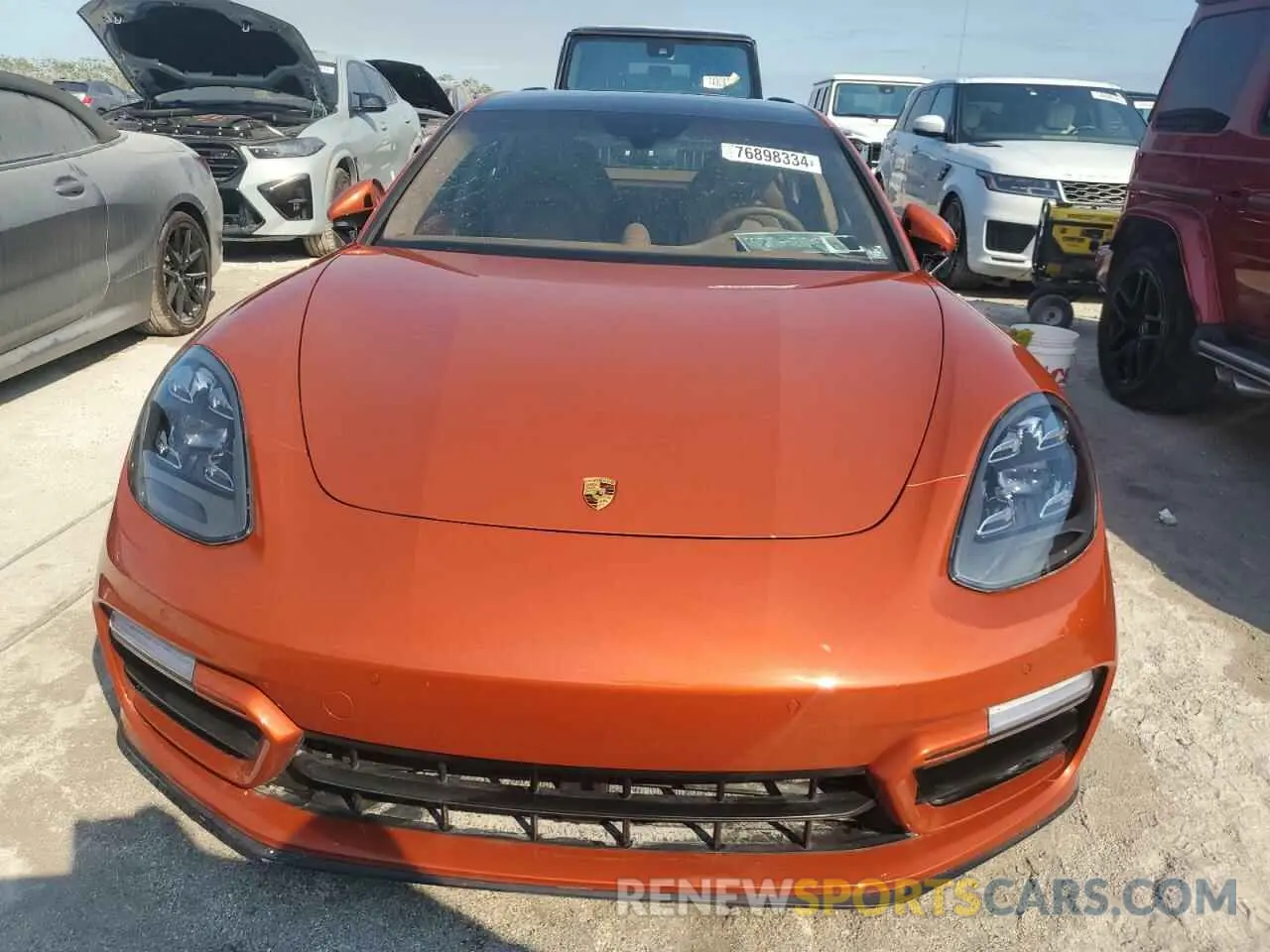 5 Photograph of a damaged car WP0AG2A71NL135145 PORSCHE PANAMERA 2022