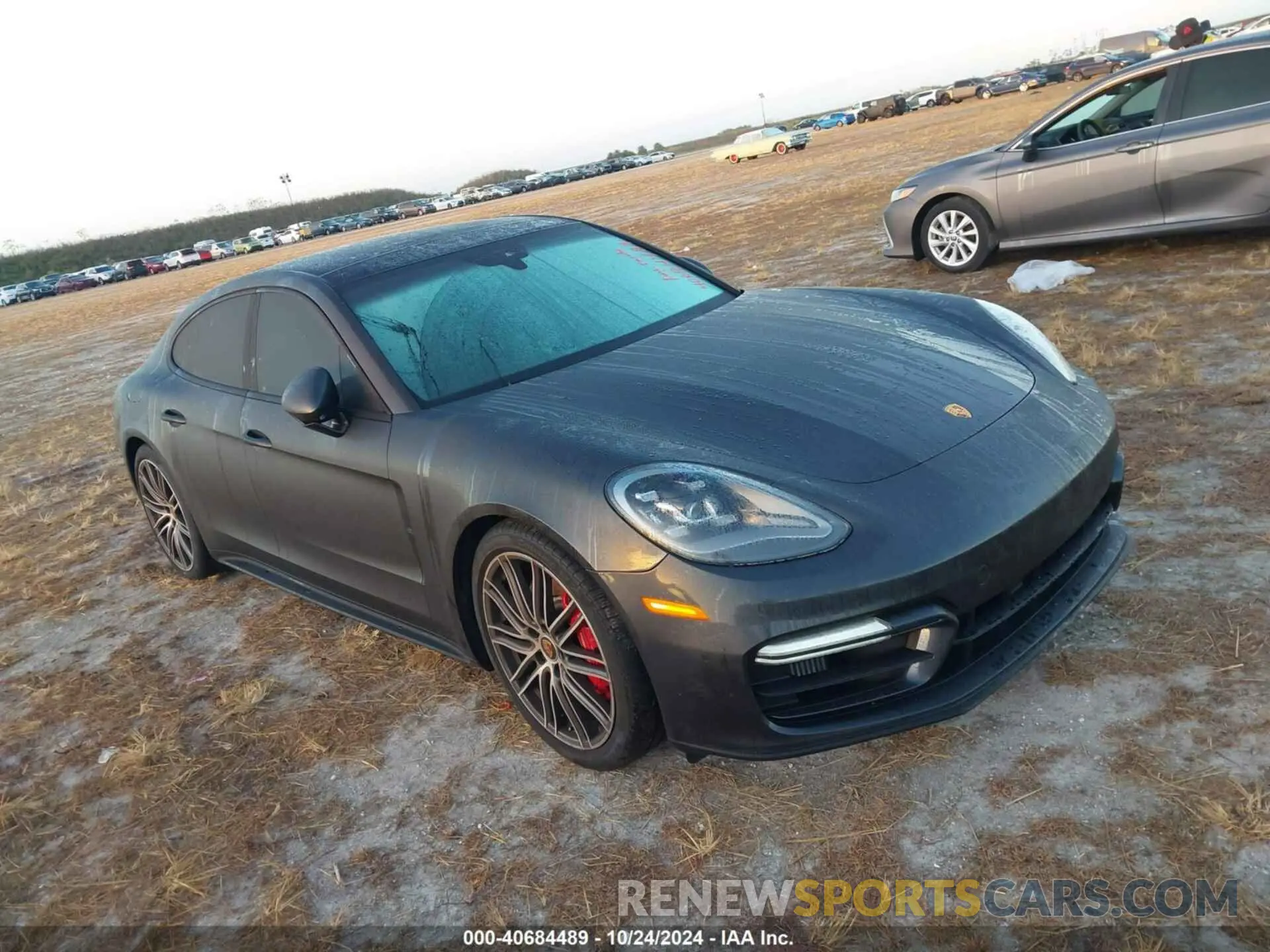 1 Photograph of a damaged car WP0AG2A76NL135044 PORSCHE PANAMERA 2022