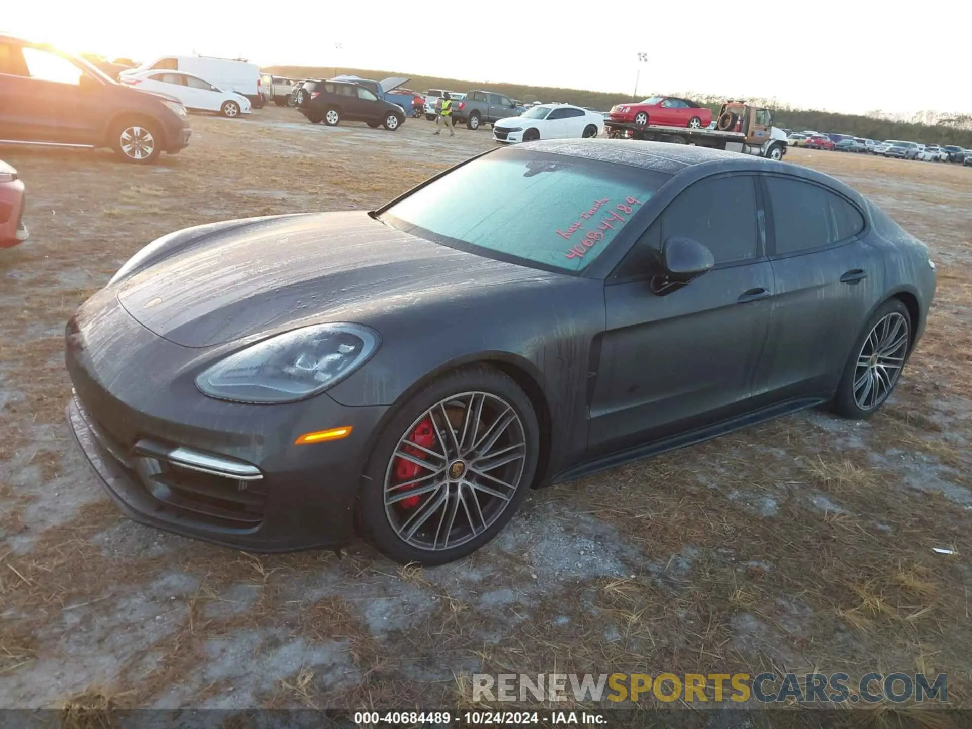 2 Photograph of a damaged car WP0AG2A76NL135044 PORSCHE PANAMERA 2022