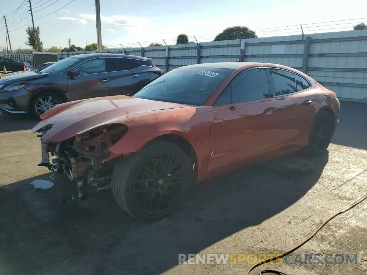 1 Фотография поврежденного автомобиля WP0AJ2A71NL101482 PORSCHE PANAMERA 2022