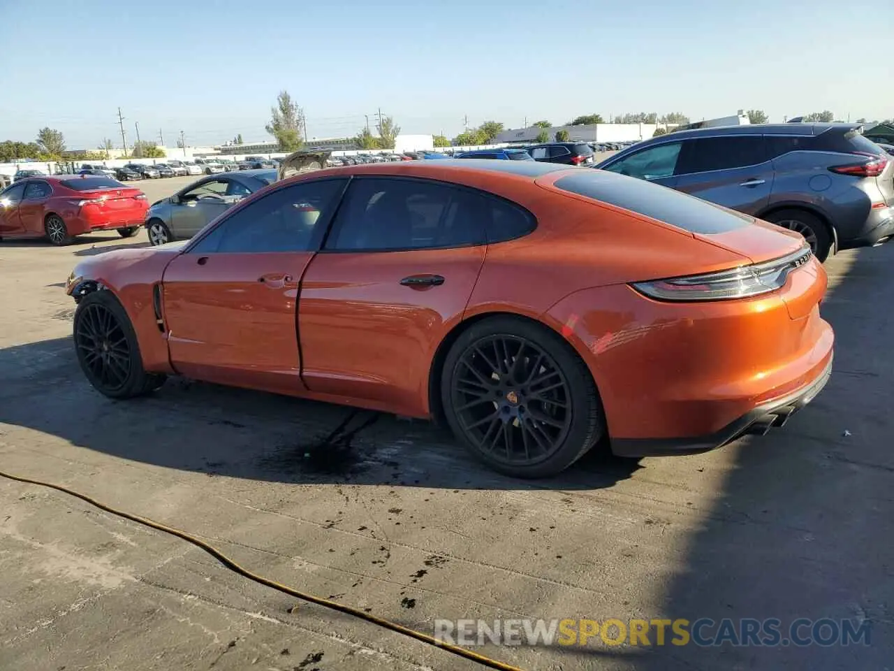 2 Фотография поврежденного автомобиля WP0AJ2A71NL101482 PORSCHE PANAMERA 2022