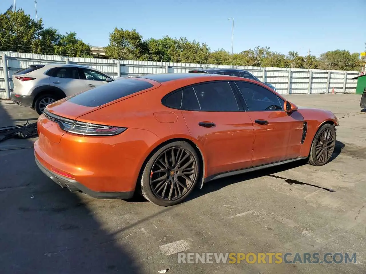 3 Фотография поврежденного автомобиля WP0AJ2A71NL101482 PORSCHE PANAMERA 2022