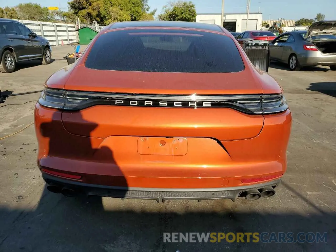 6 Фотография поврежденного автомобиля WP0AJ2A71NL101482 PORSCHE PANAMERA 2022