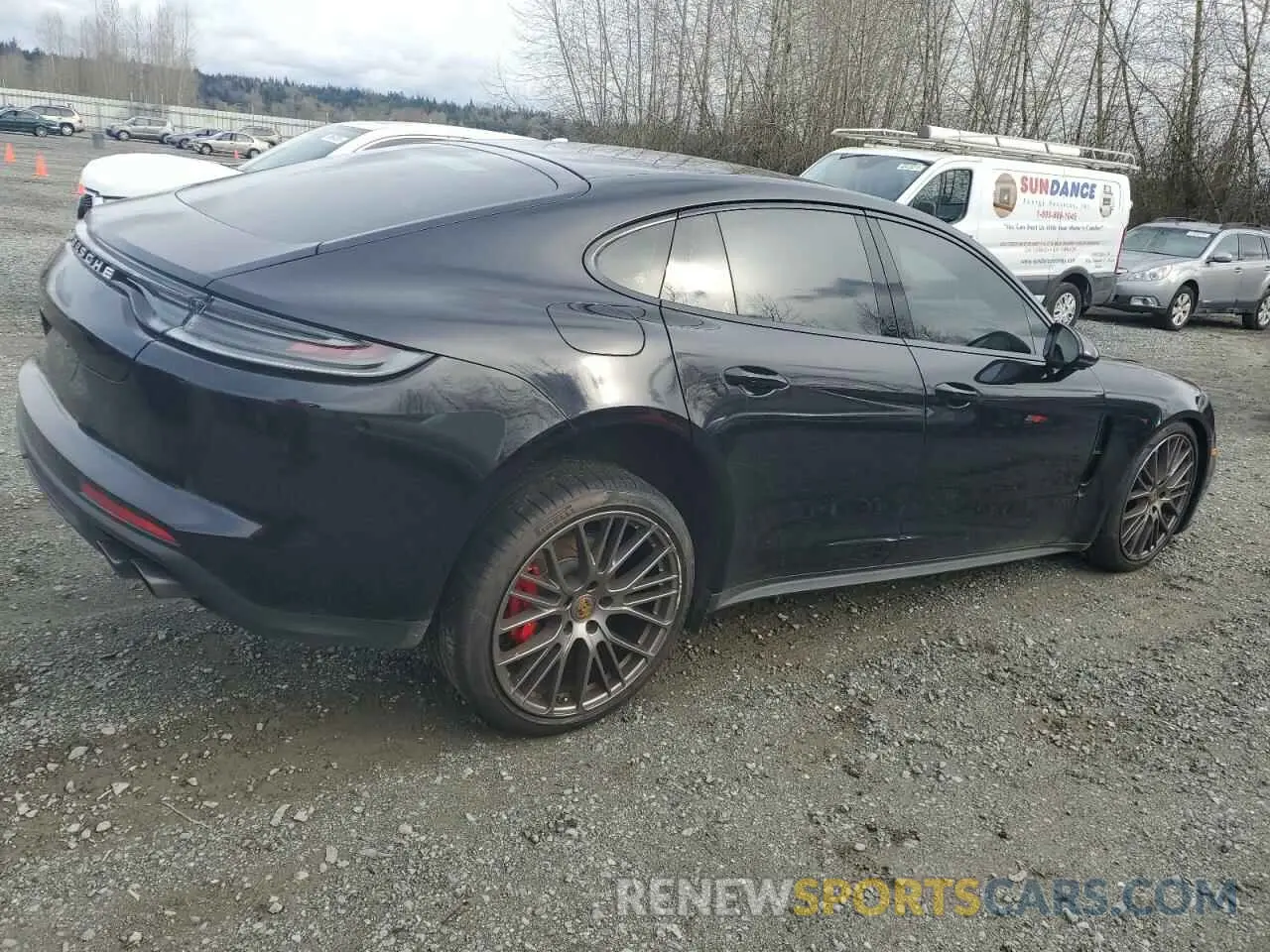 3 Photograph of a damaged car WP0AB2A70PL130052 PORSCHE PANAMERA 2023
