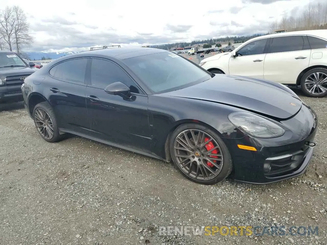 4 Photograph of a damaged car WP0AB2A70PL130052 PORSCHE PANAMERA 2023