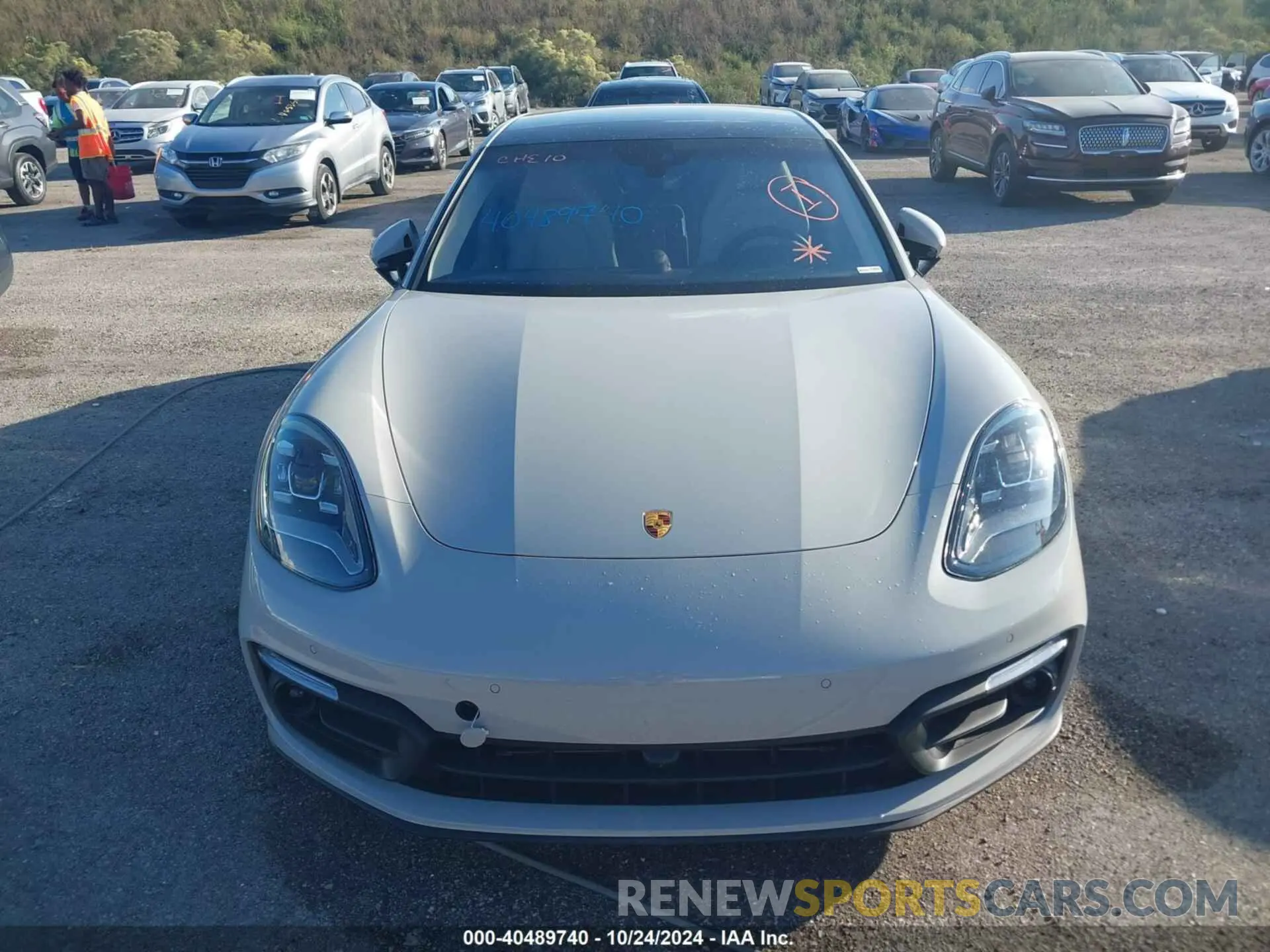 12 Photograph of a damaged car WP0AB2A70PL130276 PORSCHE PANAMERA 2023