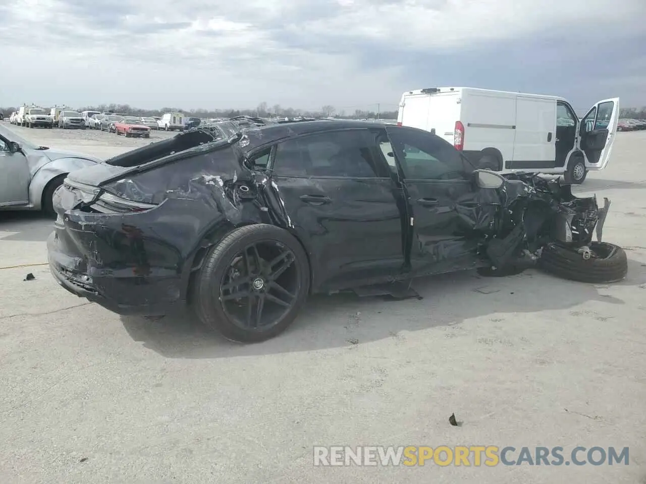 3 Photograph of a damaged car WP0AJ2A71PL100545 PORSCHE PANAMERA 2023