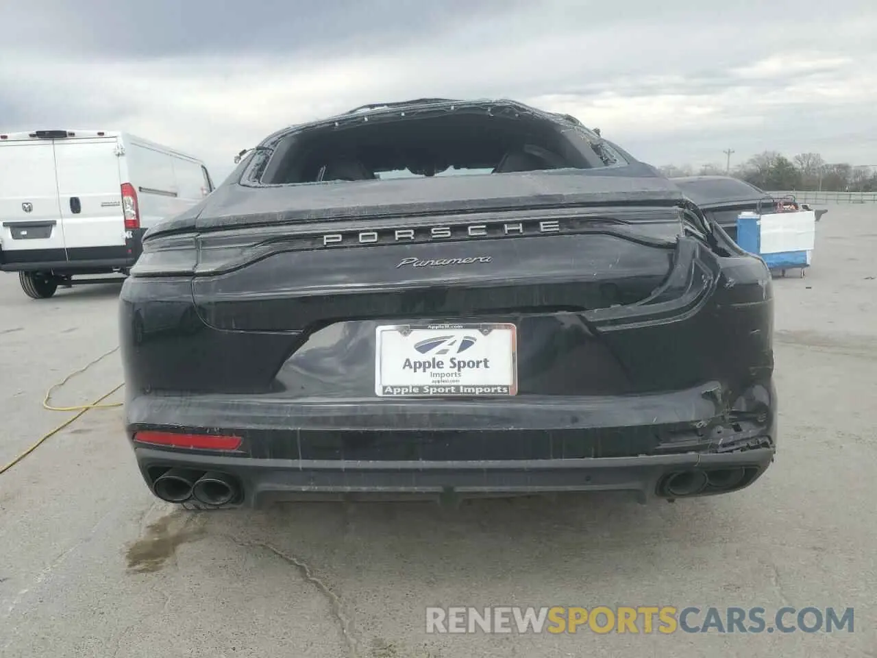 6 Photograph of a damaged car WP0AJ2A71PL100545 PORSCHE PANAMERA 2023