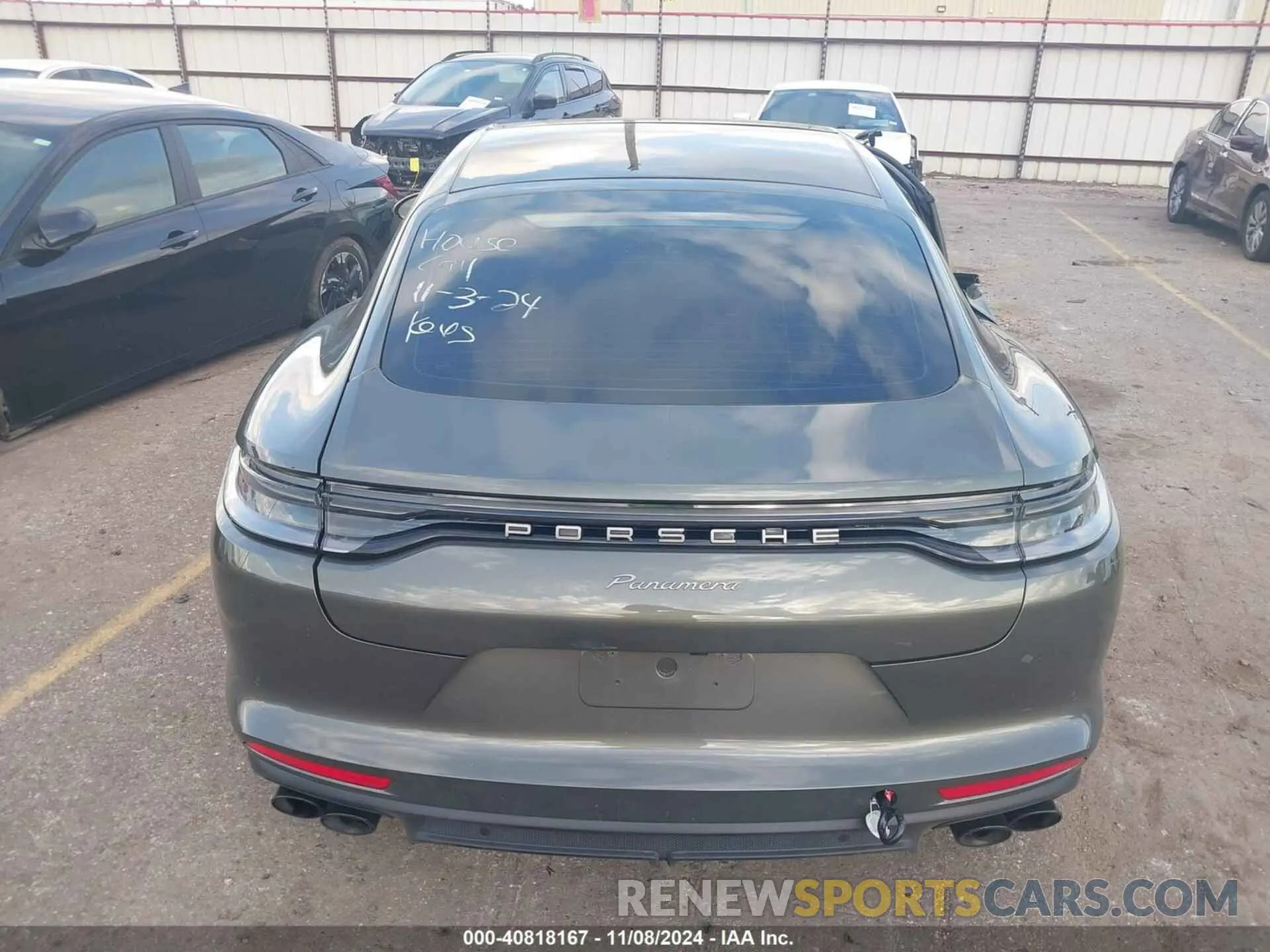 16 Photograph of a damaged car WP0AJ2A72PL101140 PORSCHE PANAMERA 2023