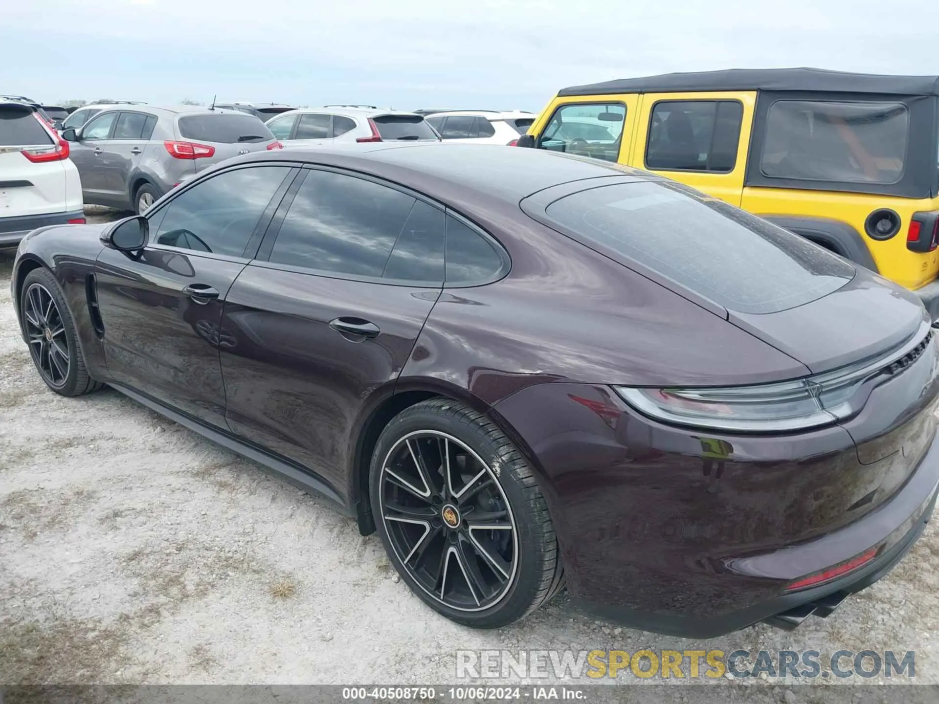 3 Фотография поврежденного автомобиля WP0AJ2A78PL103376 PORSCHE PANAMERA 2023