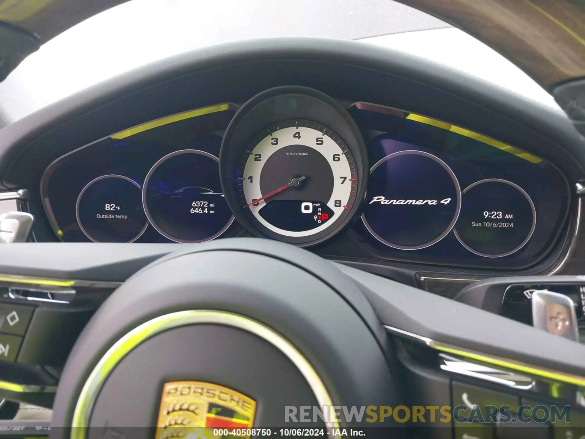 7 Фотография поврежденного автомобиля WP0AJ2A78PL103376 PORSCHE PANAMERA 2023